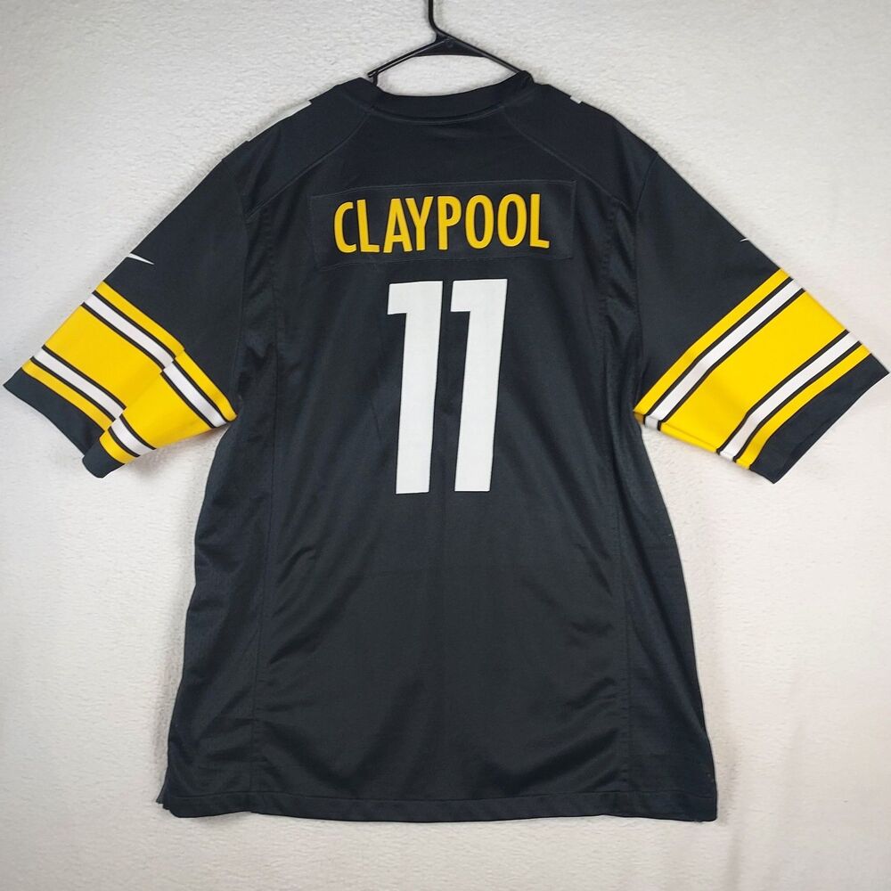 Pittsburgh Steelers Nike NFL On Field Men’s XL Black #11 Football Jersey Athleti